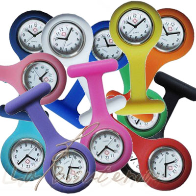 Lote de relojes enfermera. 15 Relojes de colores enfermera (7.50