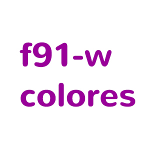 Reloj f91w Colores