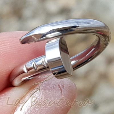 Anillo acero modelo 122501