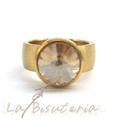 Anillo acero modelo 152506 oro