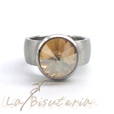 Anillo acero modelo 152506 plata