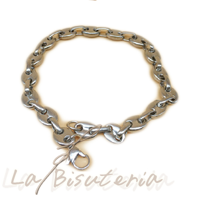 Pulsera calabrote plata