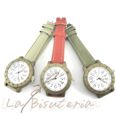 Lote 10 relojes safari. Novedad otoo 2013