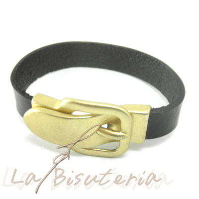 MTG -Pulsera col. oro hebilla cierre imn grande. mod 7102