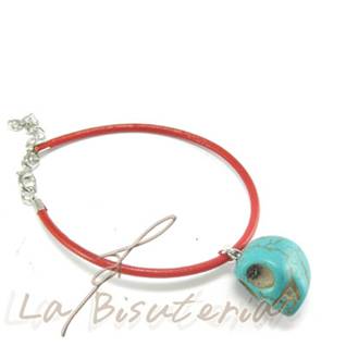 Por unidades, pulseras calaveras de colores - mod 51