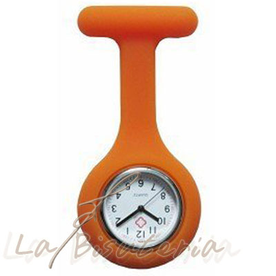 Reloj de enfermera de colores. Color Naranja