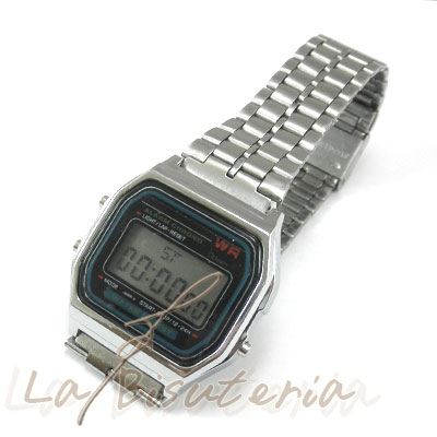 Reloj F-91W. Plateado - Metalico