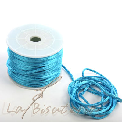 Cordn cola de ratn color azul claro