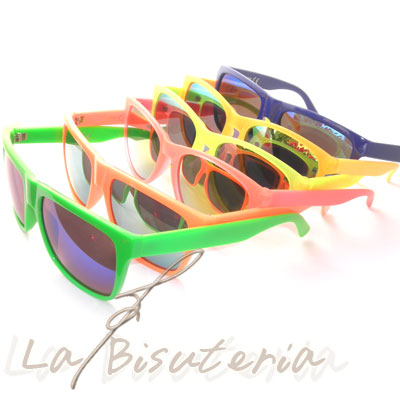 Lote de 7 de gafas de sol de colores