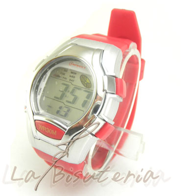 Reloj nio, reloj nia, reloj pequeo color rojo