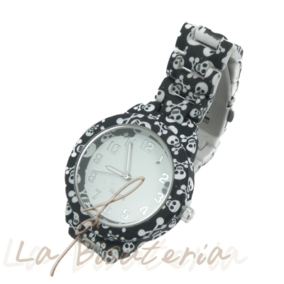 Reloj fantasa. Reloj calaveras